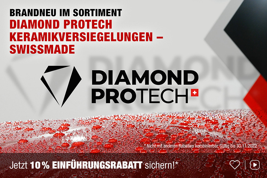 Nur kurze Zeit! Jetzt 10% Einführungsrabatt auf DIAMOND ProTech sichern!