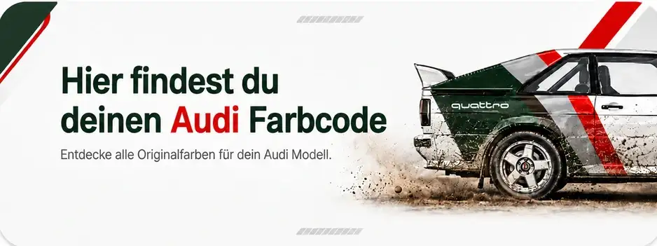 AUDI Farbcode