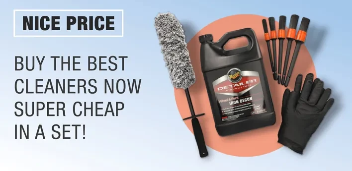 NICE PRICE - Buy the best cleaners now super cheap in a set!