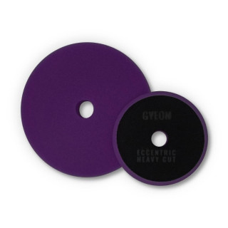 GYEON Q²M Eccentric Heavy Cutting Pad violet Ø 90 mm 2 Stück