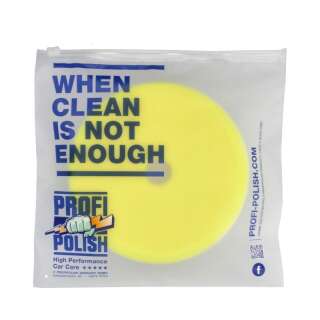 ProfiPolish polishing pad DA medium yellow 145 x 130 x 25 mm