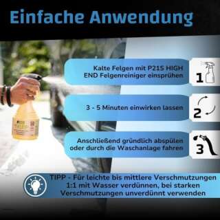 P21S HIGH END wheel cleaner