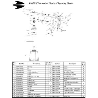 Tornador Black Impuls-Reinigungspistole Z-020RS