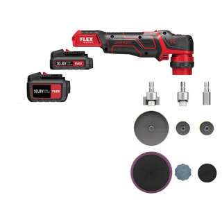 FLEX Battery Powered Polisher PXE 80 12-EC/2.5 Ah