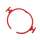 FLEX Clip-Schnellspannring rot SH-FC 32
