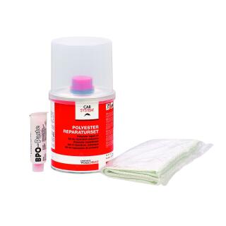 carsystem Polyesterharz+Härter+Gewebe Set 800 g