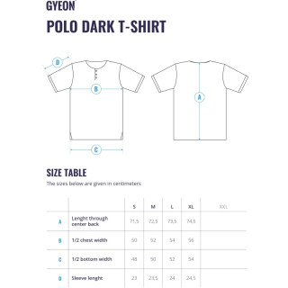 GYEON Q&sup2; Polo Shirt Navy Blue S