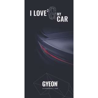 GYEON Canvas Stand Banner "I love 2 G my car"...