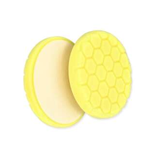 carparts Polishing Pad Hexagon Yellow Medium Ø 140 mm - SALE