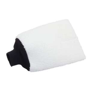 ProfiPolish Microfiber Wash Mitt White Shorty Waschhandschuh