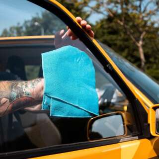 Meguiars Perfect Clarity Glass Towel - Glastuch 40 cm x 40 cm
