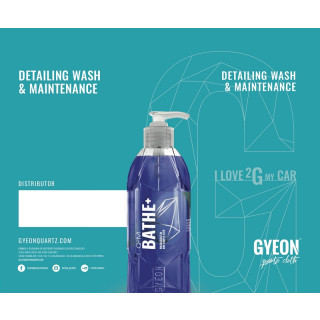 GYEON Leaflet Detailing Wash & Maintenance DEUTSCH