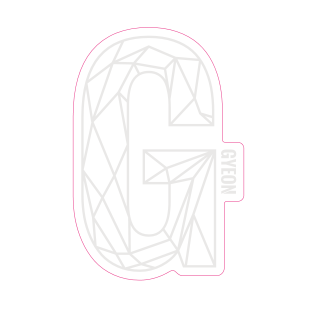 GYEON G Sticker White 100 mm x 65,6 mm