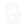 GYEON G Sticker White 100 mm x 65,6 mm