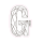GYEON G Sticker Silver 100 mm x 65,6 mm