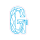 GYEON G Sticker Blue 100 mm x 65,6 mm