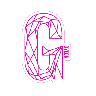 GYEON G Sticker Pink 100 mm x 65,6 mm