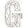 GYEON G Sticker Silver 200 mm x 131,3 mm
