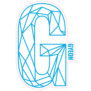 GYEON G Sticker Blue 200 mm x 131,3 mm
