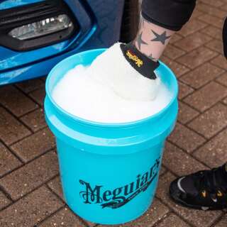 Meguiars GRIT GUARD Hybrid Ceramic Blue Bucket - Wascheimer 18,9 Liter