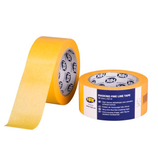 HPX Fine Line Masking Tape 4400 - orange 50 mm x 50 m