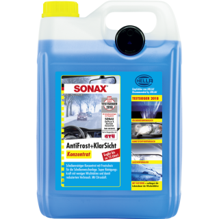 SONAX AntiFrost & KlarSicht Konzentrat Citrus 5,0 Liter