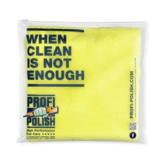 ProfiPolish all purpose towel soft 2-face yellow 350 gsm 1 pc