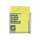 ProfiPolish All Purpose Towel soft 2-face yellow 40 cm x 40 cm 350 g/m&sup2; 1pc