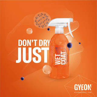 GYEON Canvas Wall Banner Dont dry just WetCoat 100 x 100 cm