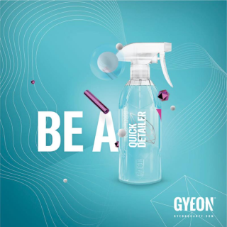 GYEON Canvas Wall Banner "Be a QuickDetailer" 100 x 100 cm
