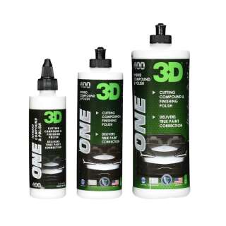 3D ONE 400 - Hybrid Compound & Polish - All in one
