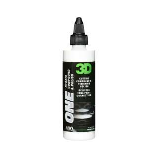3D ONE 400 - Hybrid Compound &amp; Polish - All in one