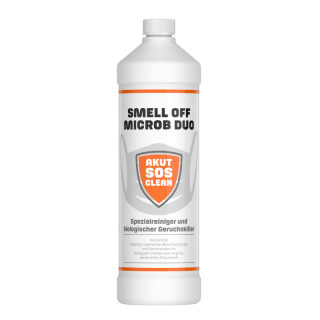 Akut SOS Clean SMELL OFF MICROB DUO Spezialreiniger und biologischer Geruchskiller 1,0 Liter
