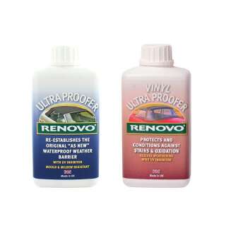 Renovo Soft Fabric / VinylTop Ultra Proofer - Waterproofs and Protects 500 ml
