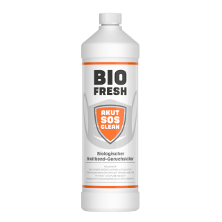 Akut SOS Clean BIO FRESH biologischer Breitband-Geruchskiller 1,0 Liter