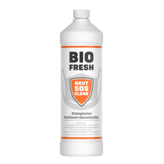 Akut SOS Clean BIO FRESH biologiic Broadband Odor Killer 1,0 Liter