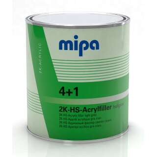 Mipa 4+1 HS Acrylfiller - F&uuml;ller hellgrau