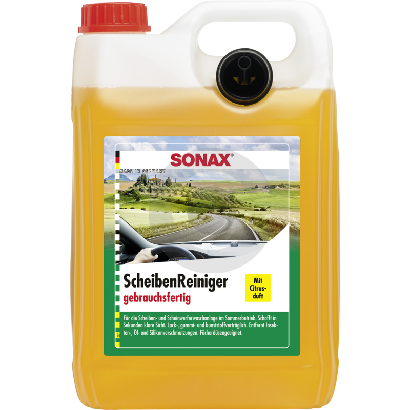 SONAX ScheibenReiniger gebrauchsfertig Citrus 5,0 Liter - Dein Online  Autopflege & Detailing Shop i, 10,50 €
