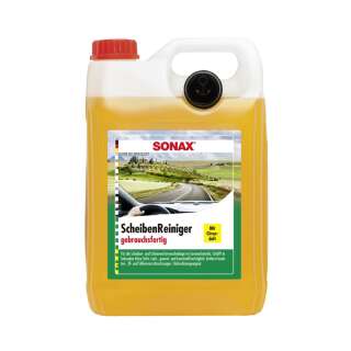 SONAX ScheibenReiniger - Glass cleaner ready to use Citrus 5,0 Liter