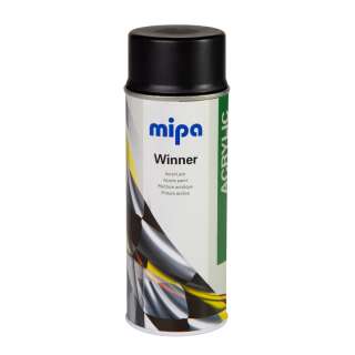 Mipa Winner-Spray 1K Acryl-Lack schwarz glänzend 400 ml