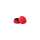 carparts Polishing pad DA Heavy Cutting red 45 mm