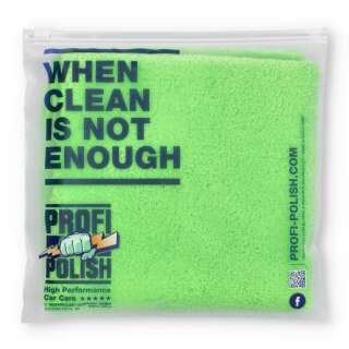 ProfiPolish All Purpose Towel soft 2-face green 40 cm x 40 cm 350 g/m² 1pc