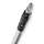 Telescopic aluminum handle with water flow  100 cm - 185 cm