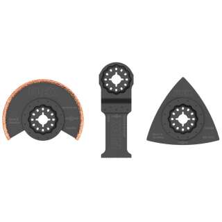 FLEX Starlock Tiles saw blade set - SM BI-SET VE3
