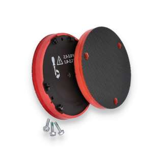FLEX Special velcro pad, cushioned Ø 150 mm