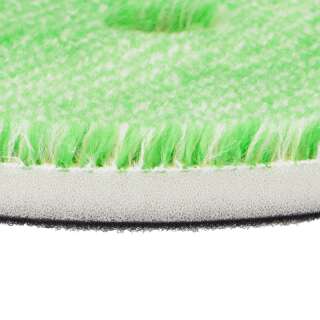 Carparts Green Wool Medium Cutting Pad Ø 150 mm - 2 pieces