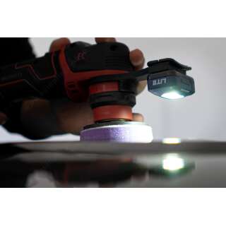 APS FSL Holder for Scangrip Lite S LED Light for Flex PXE80 polishing machine - black