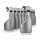 carparts Empty bottle with foam spray head 750 ml 10 pieces