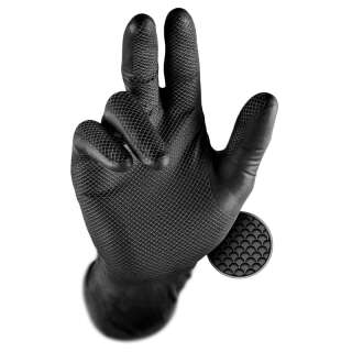 Grippaz Nitril Schutzhandschuhe puderfrei latexfrei...