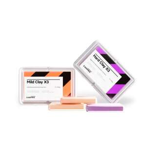 CARPRO Clay Reinigungskente hart / mild 3 x100 g